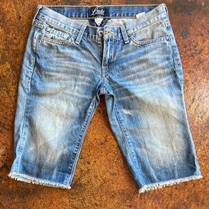 Lucky Brand Women's Faded Blue Jean Shorts